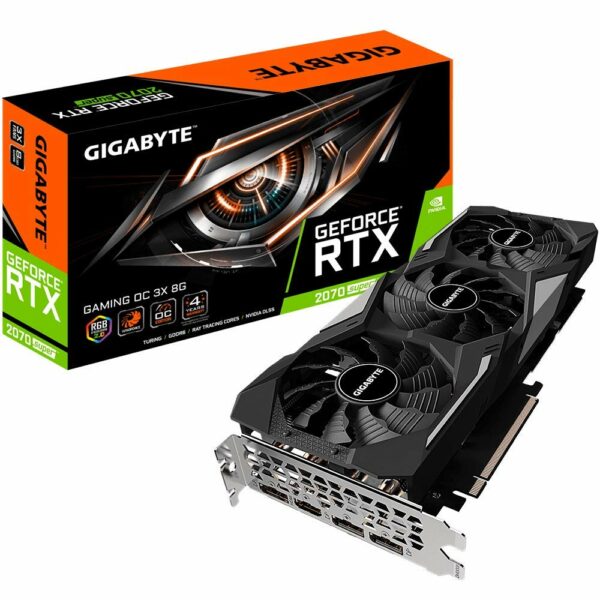 Gigabyte GeForce RTX 2070 Gaming OC 8G Graphics Card, 3X Windforce Fans, 8GB 256-Bit GDDR6, Gv-N207SGAMING OC-8GD Video Card
